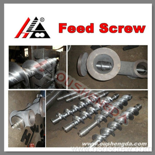 Feeding screw of extruder screw design zhoushan manufacturer COLMONOY Stellite BIMETALLIC